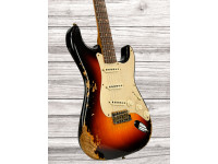 Fender Custom Shop Limited Edition 59 Stratocaster Heavy Relic Chocolate 3-Color Sunburst Fender Custom Shop Limited Edition 59 Stratocaster Heavy Relic Chocolate 3-Color Sunburst